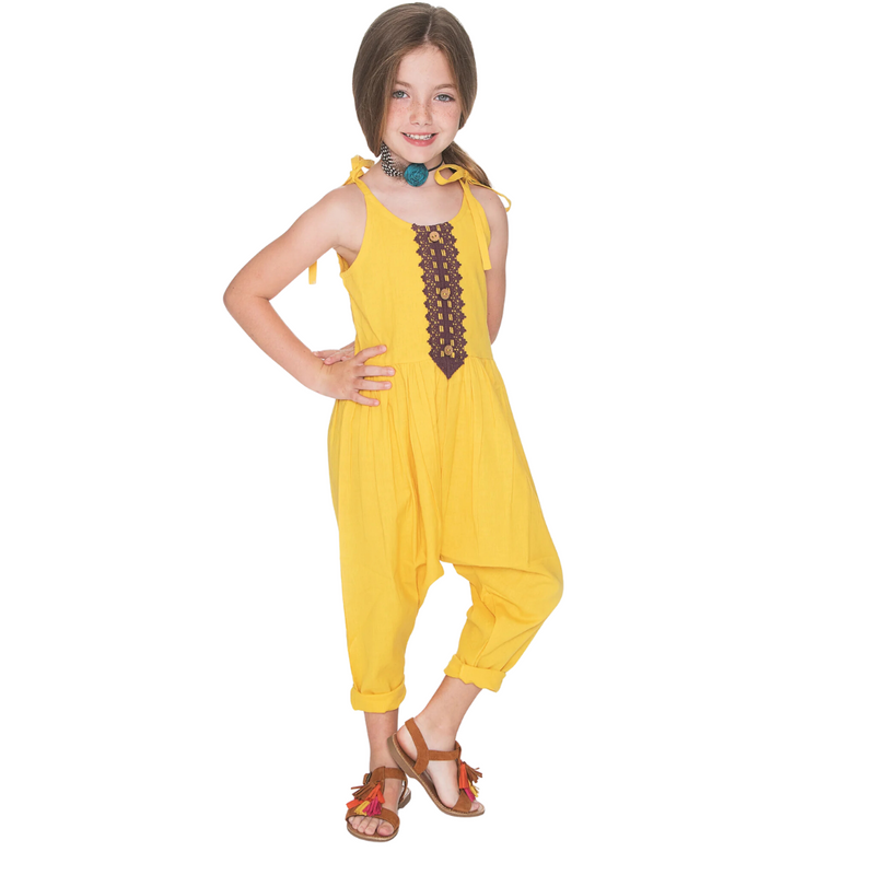 Girls Harem Jumper - Yellow or Hot Pink