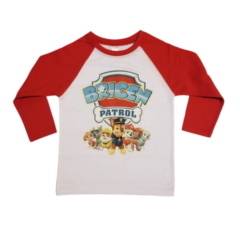 paw patrol custom t shirts