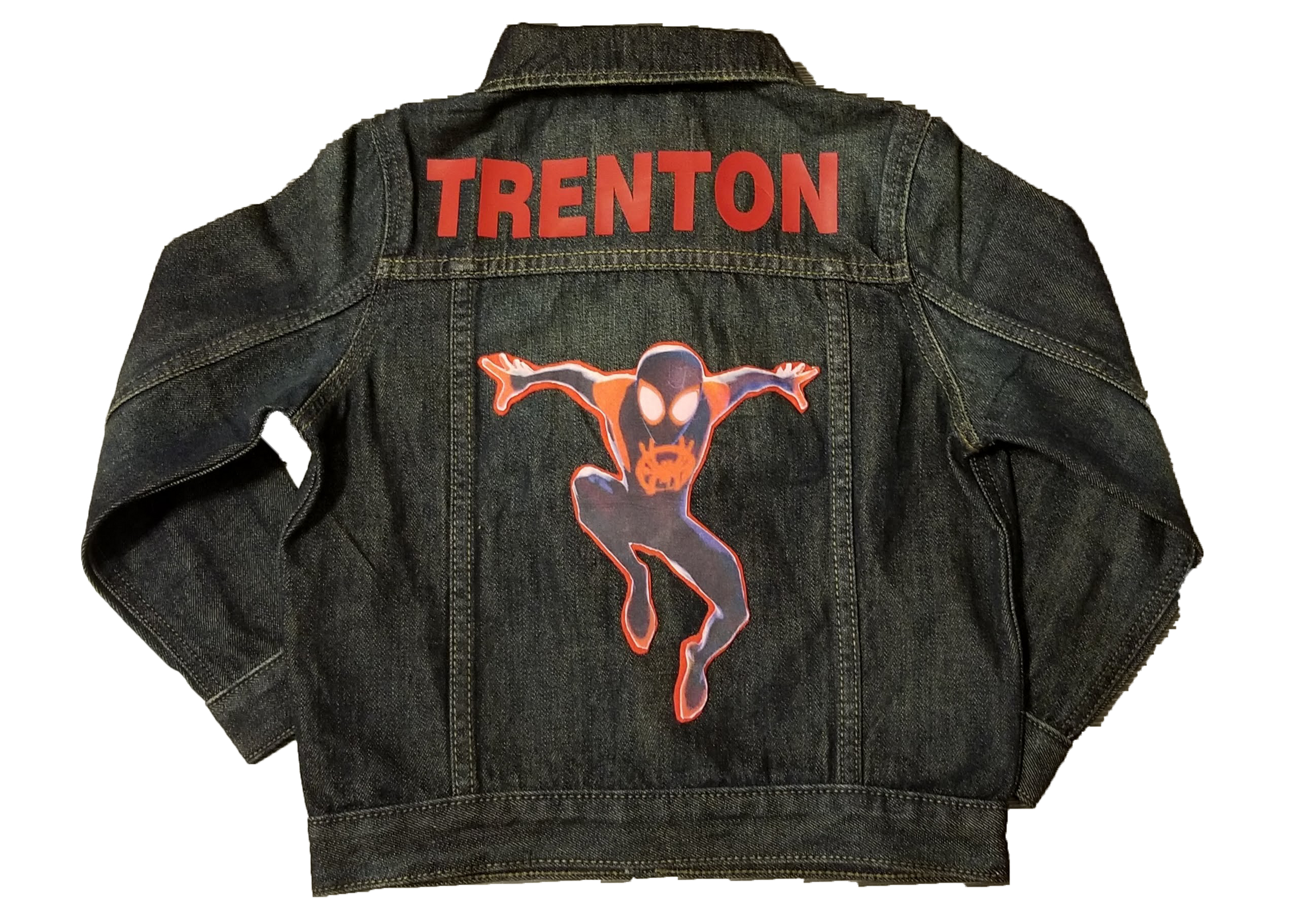 NFL Denim Jacket Customizable Many Sizes Styles Washes